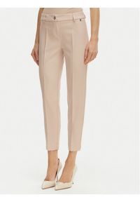 Maryley Spodnie materiałowe 26EB52Z/43LA Beżowy jasny Regular Fit. Kolor: beżowy. Materiał: syntetyk #1