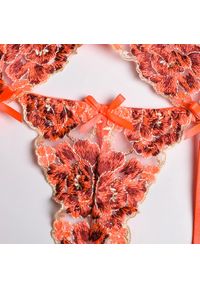 Intica - Komplet bielizny trzyczęściowy z delikatnymi detalami na wyjątkowe okazje Maimo. Kolor: niebieski. Materiał: tkanina, materiał #6