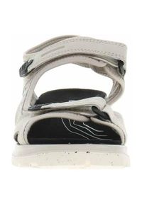 ecco - Buty do chodzenia damskie Ecco 82218302163. Zapięcie: rzepy. Kolor: beżowy. Materiał: materiał. Sezon: lato. Sport: turystyka piesza