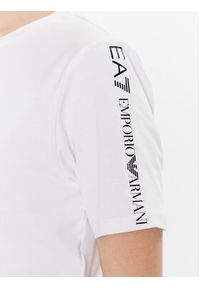 EA7 Emporio Armani T-Shirt 3RTT14 TJFKZ 0102 Biały Regular Fit. Kolor: biały. Materiał: bawełna #4