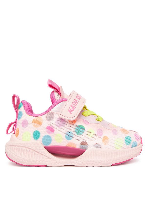 Sneakersy Agatha Ruiz de la Prada. Kolor: różowy
