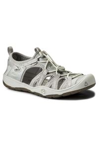 keen - Sandały Keen - Moxie Sandal 1018360 Silver. Kolor: wielokolorowy, srebrny, szary. Materiał: materiał, skóra. Sezon: lato. Styl: młodzieżowy, wakacyjny #1