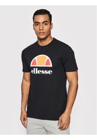 Ellesse T-Shirt Dyne SXG12736 Czarny Regular Fit. Kolor: czarny. Materiał: bawełna #1