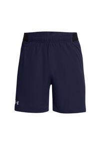 Szorty Under Armour Vanish 26 cm. Kolor: niebieski, wielokolorowy, szary. Długość: krótkie