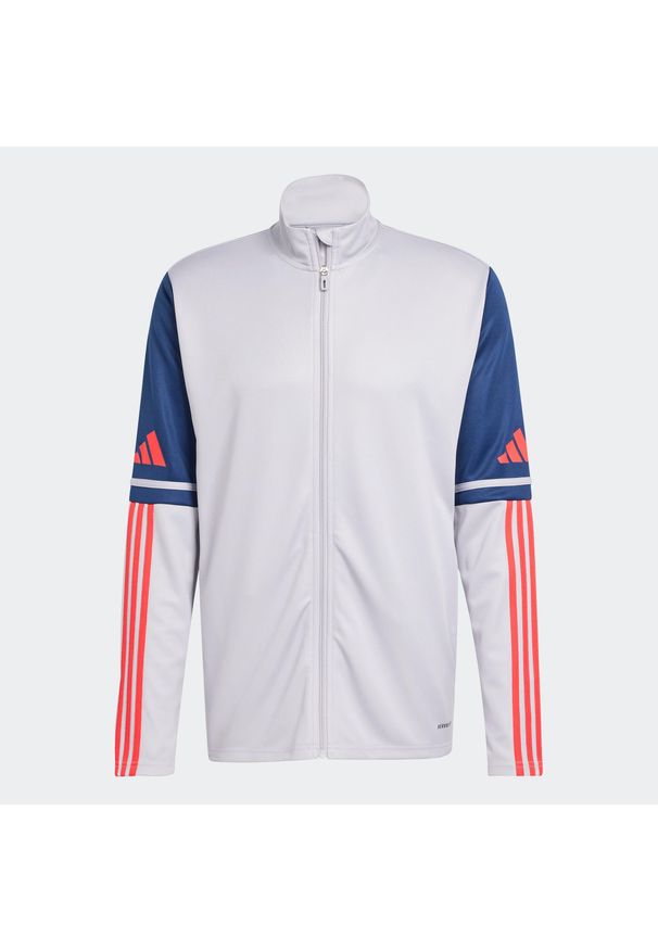 Adidas - Bluza piłkarska ADIDAS Squadra 25 treningowa. Kolor: biały. Materiał: materiał. Sport: piłka nożna