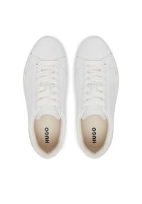 Hugo - HUGO Sneakersy Morrie 50548192 Biały. Kolor: biały. Materiał: skóra #6