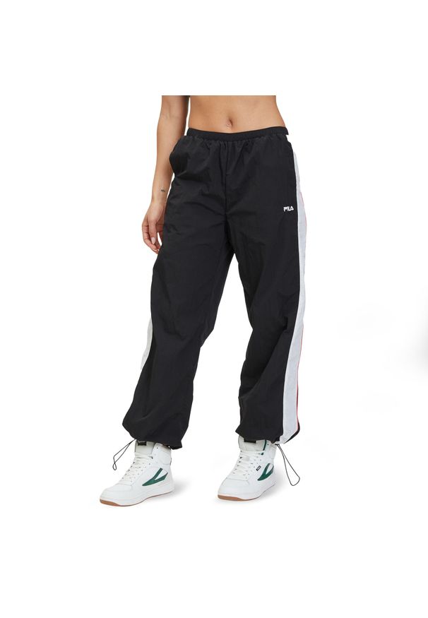 Fila - Spodnie damskie FILA Lages. Kolor: czarny. Długość: długie