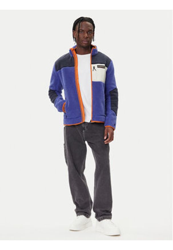 Napapijri Polar Yupik NP0A4GNT Niebieski Regular Fit. Kolor: niebieski. Materiał: syntetyk