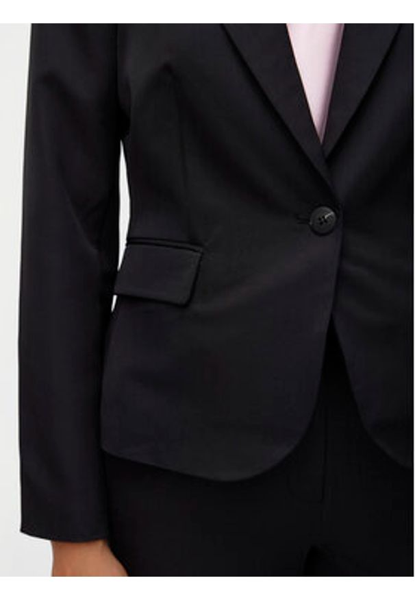 Vero Moda Marynarka Fenya 10313829 Czarny Slim Fit. Kolor: czarny. Materiał: syntetyk