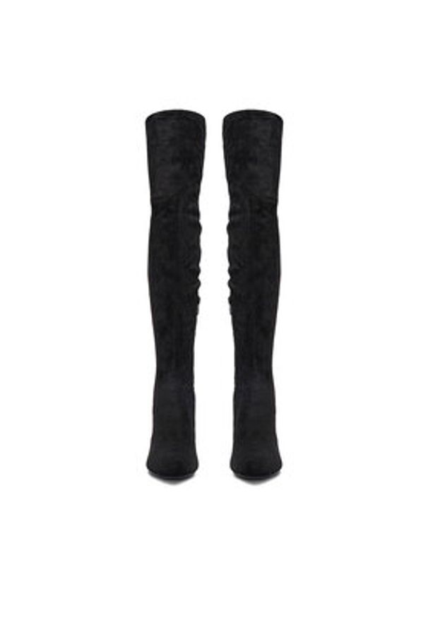 DeeZee Kozaki HX22071-12 Czarny. Kolor: czarny. Materiał: materiał