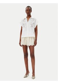 TwinSet - TWINSET Koszula 251TP2171 Biały Regular Fit. Kolor: biały. Materiał: bawełna