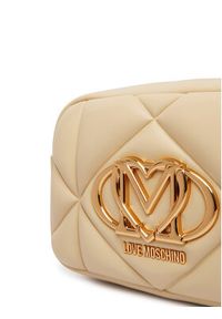 Love Moschino - LOVE MOSCHINO Torebka JC4038PP1PLC0129 Beżowy. Kolor: beżowy. Materiał: skórzane #3
