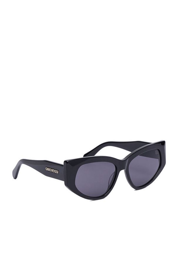 Gino Rossi - GINO ROSSI Okulary przeciwsłoneczne GR55242S Czarny. Kolor: czarny
