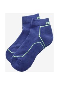 ZEAGLE - Puma Performance Skarpetki Sportowe 2-Pak Neon Niebieski 43-46. Kolor: niebieski. Materiał: poliester, poliamid, bawełna, elastan. Sport: fitness #1