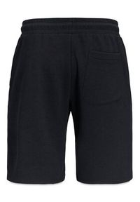 Jack & Jones Szorty sportowe Gordon Brandon 12292136 Czarny Regular Fit. Kolor: czarny. Materiał: bawełna. Styl: sportowy #4