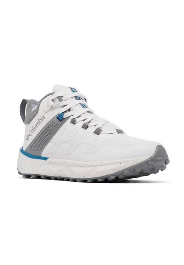 columbia - Buty trekkingowe męskie Columbia 75 Outdry Mid. Kolor: biały, szary, wielokolorowy. Materiał: materiał, syntetyk. Szerokość cholewki: normalna. Sport: turystyka piesza
