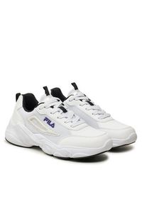 Fila Sneakersy Felice Wmn FFW0401.13070 Biały. Kolor: biały. Materiał: skóra