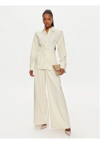 GESTUZ - Gestuz Koszula Waisa 10908881 Écru Regular Fit. Materiał: syntetyk #4