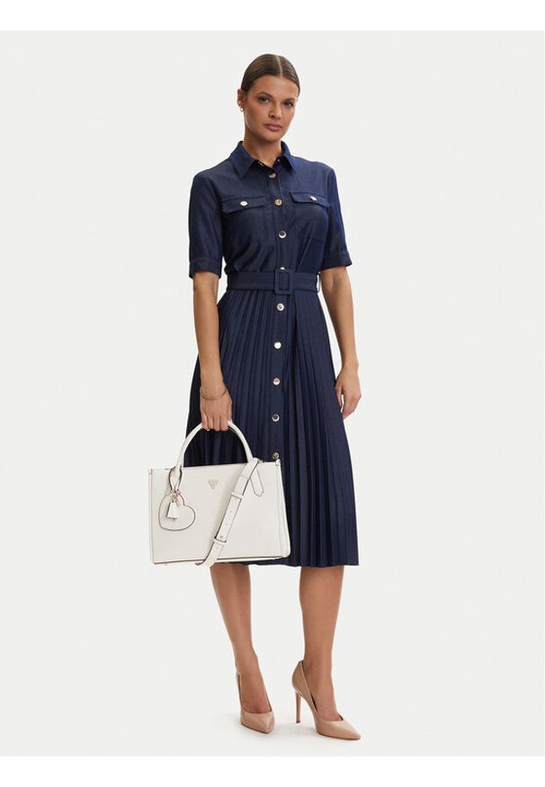 Guess Torebka Isobel HWBG99 32220 Biały. Kolor: biały. Materiał: skórzane