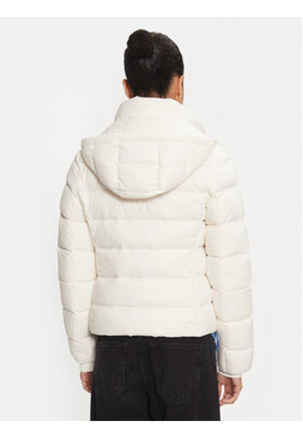 TOMMY HILFIGER - Tommy Hilfiger Kurtka puchowa WW0WW43520 Écru Regular Fit. Materiał: syntetyk