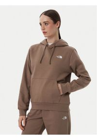 The North Face Bluza Evolution Simple Dome NF0A8CWN Brązowy jasny Regular Fit. Kolor: brązowy. Materiał: syntetyk #1