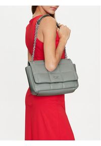 Calvin Klein Torebka Square Quilt Conv Shoulder Bag K60K612332 Szary. Kolor: szary. Materiał: skórzane #5