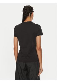 Calvin Klein T-Shirt Emb Graphic K20K208061 Czarny Slim Fit. Kolor: czarny. Materiał: bawełna #4