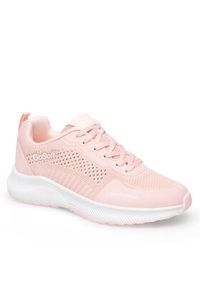 Go Soft Sneakersy WP-12345 Różowy. Kolor: różowy. Materiał: materiał #4