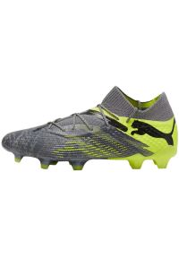 Buty piłkarskie Puma Future 7 Ultimate Rush FG/AG 107828 01 szare. Kolor: szary. Materiał: materiał, dzianina. Szerokość cholewki: normalna. Sport: piłka nożna #6