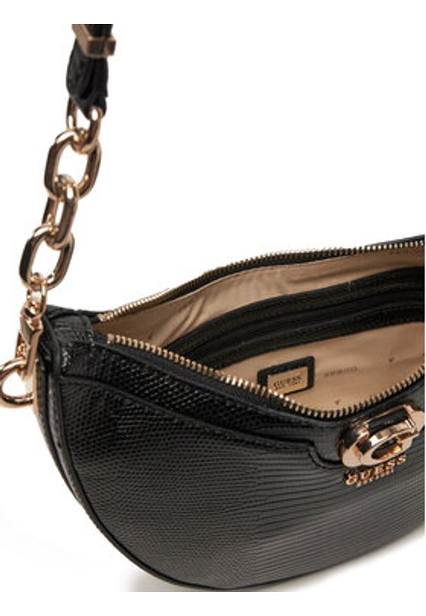 Guess Torebka HWKG95 31180 Czarny. Kolor: czarny. Materiał: skórzane