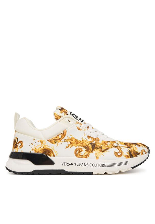 Versace Jeans Couture Sneakersy 80YA3SA1 Biały. Kolor: biały. Materiał: materiał