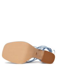 DeeZee Sandały 2335-3 Niebieski. Kolor: niebieski. Materiał: skóra