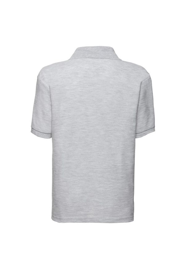 FRUIT OF THE LOOM - Koszulka Polo Dla Dzieci 65/35. Typ kołnierza: polo. Kolor: szary