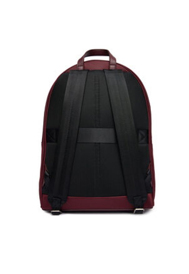 Calvin Klein Plecak Sleek Round LV04D3143G Bordowy. Kolor: czerwony. Materiał: materiał