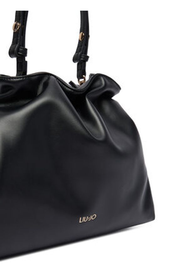 Liu Jo Torebka AA6096 E0958 Czarny. Kolor: czarny. Materiał: skórzane