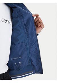 Calvin Klein Jeans Kurtka bomber LV04RF510G Niebieski Regular Fit. Kolor: niebieski. Materiał: syntetyk #5