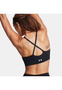 Biustonosz sportowy Under Armour UA Vanish Seamless Low Bra. Kolor: czarny. Sport: fitness