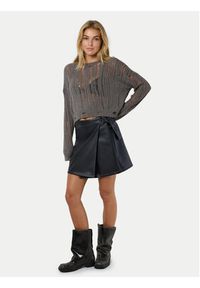 Noisy may - Noisy May Spódnica z imitacji skóry Mandy 27030945 Czarny Regular Fit. Kolor: czarny. Materiał: skóra #3