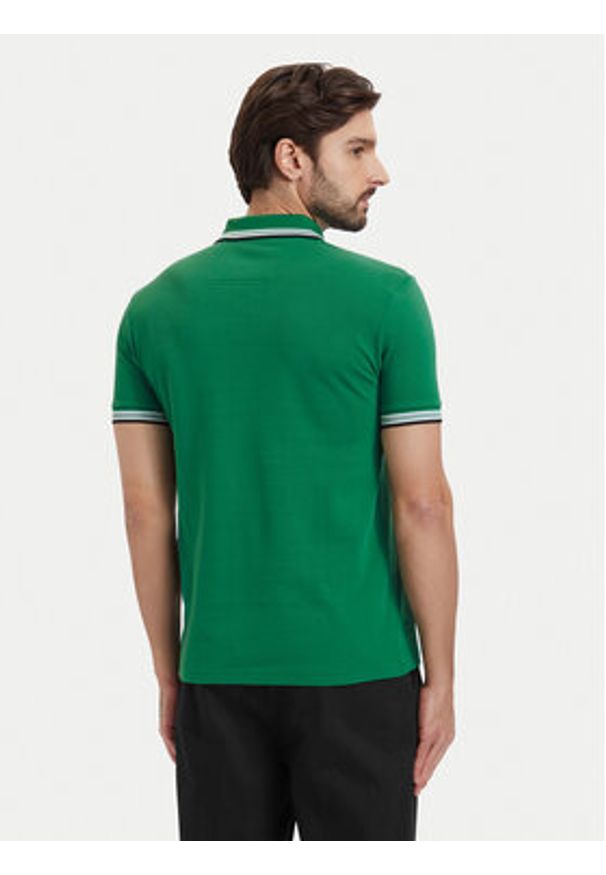 BOSS Polo Paddy 50469055 Zielony Regular Fit. Typ kołnierza: polo. Kolor: zielony. Materiał: bawełna