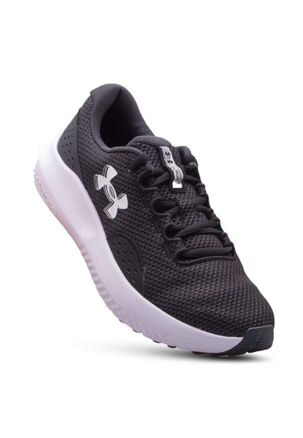 Under Armour - Buty do biegania damskie UNDER ARMOUR Surge 4. Kolor: czarny, biały, wielokolorowy. Sport: bieganie