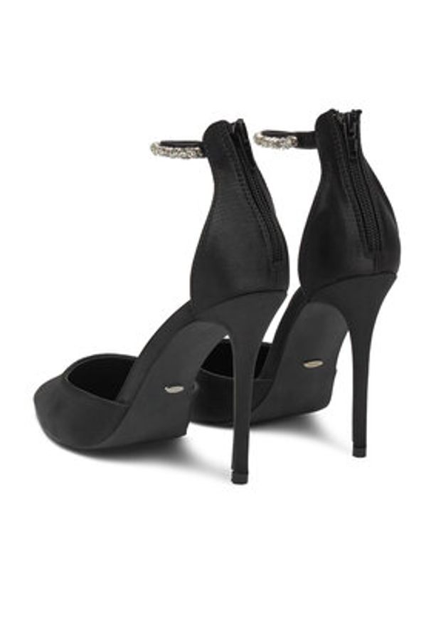 DeeZee Szpilki HT92931-A232 Czarny. Kolor: czarny. Materiał: materiał. Obcas: na szpilce