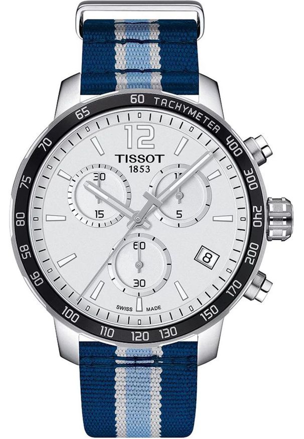 TISSOT - Zegarek Tissot Zegarek Męski Tissot T095.417.17.037.20 Srebrzysty ( 42 mm)