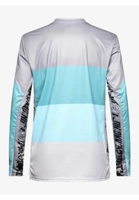 FOX - Bluza rowerowa męska Fox Ranger LS Jersey Grid. Kolor: szary. Materiał: jersey