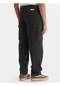 Element Spodnie cargo Relax Cargo ELYNP00203 Czarny Relaxed Fit. Kolor: czarny. Materiał: bawełna #3