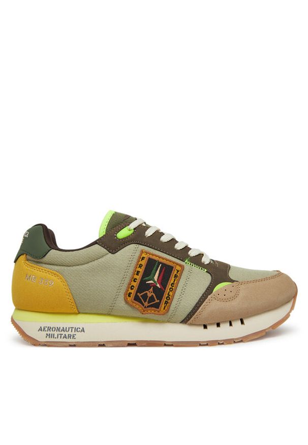 Aeronautica Militare Sneakersy 251SC292CT3547 Zielony. Kolor: zielony. Materiał: materiał