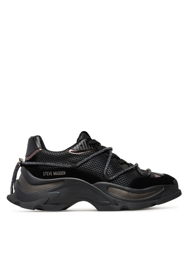 Steve Madden Sneakersy Z Nation SM11004807 Czarny. Kolor: czarny. Materiał: materiał