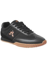 Tenisówki Le Coq Sportif Model Veloce I Kolor Czarny. Kolor: czarny. Materiał: tkanina, skóra