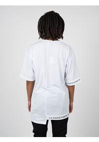 La Haine Inside Us T-shirt "Lalbatro" | P2308 3M | LALBATRO | Mężczyzna | Biały. Kolor: biały. Materiał: bawełna. Długość: długie. Wzór: nadruk #5