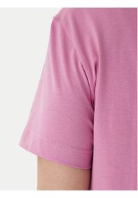 Calvin Klein Jeans T-Shirt LV047C912G Różowy Regular Fit. Kolor: różowy. Materiał: bawełna #5