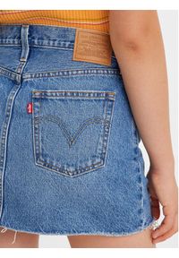Levi's® Spódnica jeansowa Icon A46940002 Niebieski Loose Fit. Kolor: niebieski. Materiał: jeans